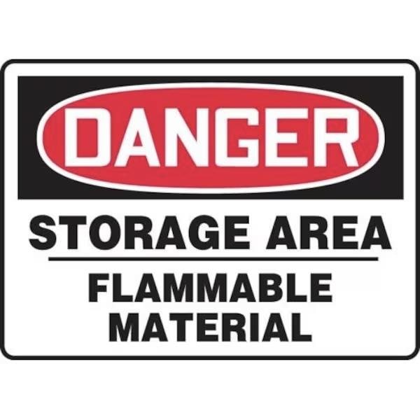 Accuform OSHA DANGER SAFETY SIGN STORAGE MCHG074XL MCHG074XL - main